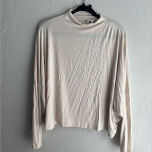 Express Lightweight Mock Neck Long Sleeve Top – Size XL (NWT)